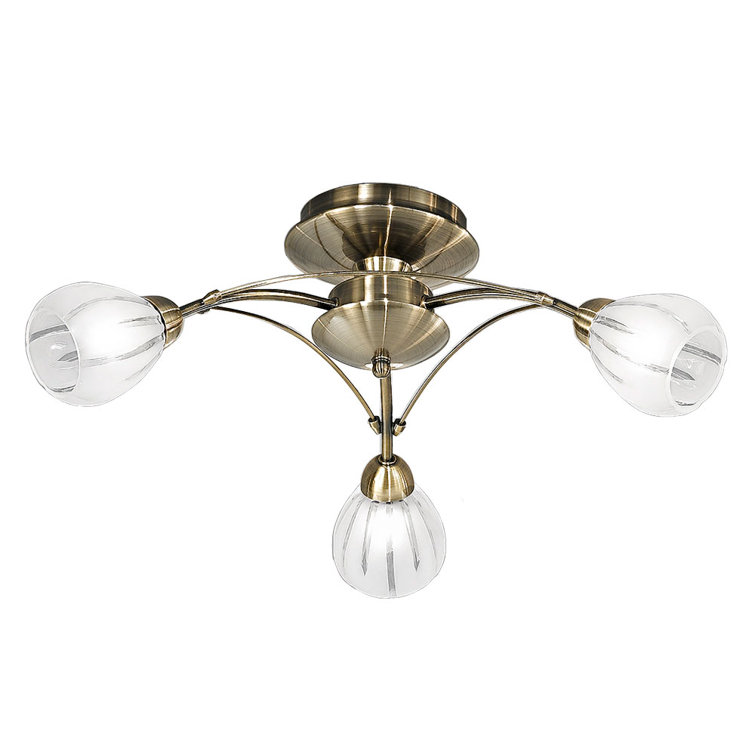 Hortense Glass Flush Mount