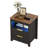 17.7"W 2-Drawer Nightstand With Light-796780065