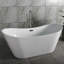 Baignoire de trempage autoportante en acrylique 67 po. X 32 po.-99334602-50730045