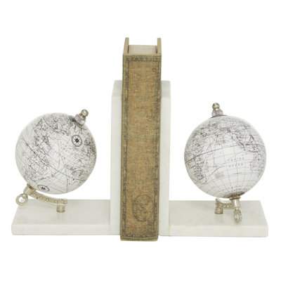 Serre-livres mappemonde