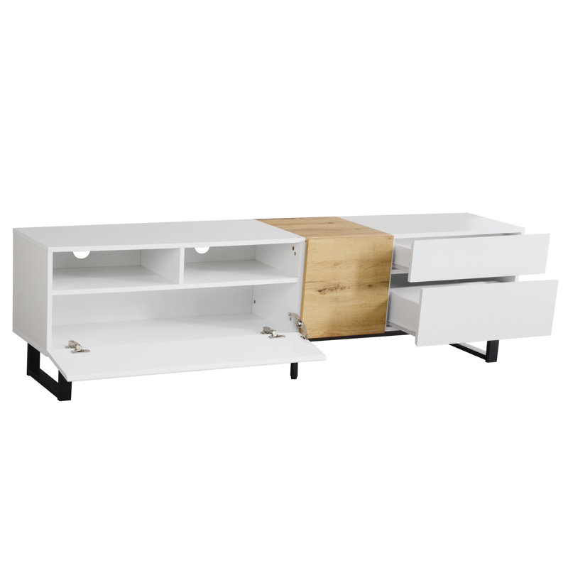 Aleha TV Stand, White