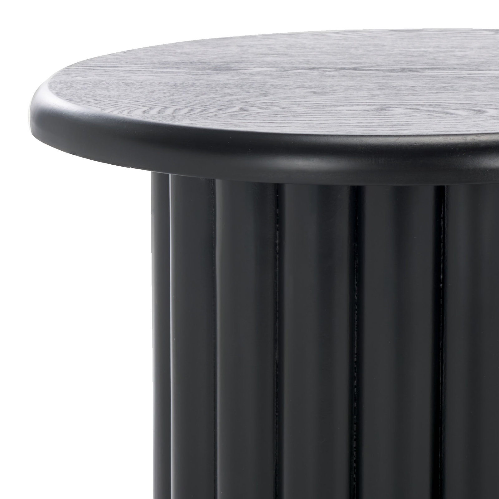 18" End Table, Black
