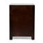 Table de chevet 3 tiroirs en bois
