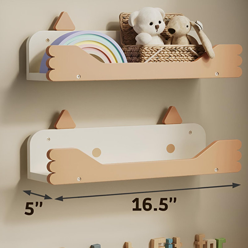 Wall-Mounted Storage & Display Shelf