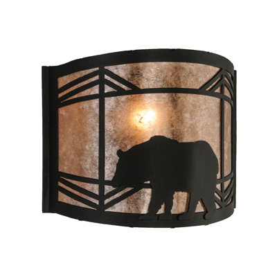 Tymir Steel Flush Mounted Sconce