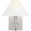 Applique murale Scott Living Eldon, petite applique de style transitionnel à intensité variable, 1 lumière, en nickel brossé-136133024