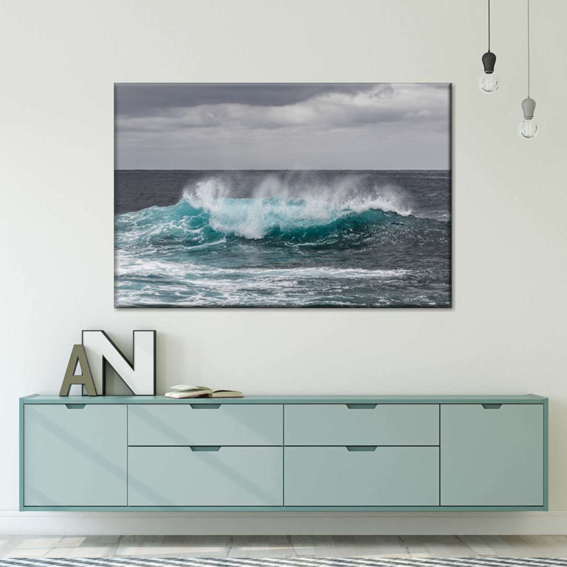 Ocean Wave Pop Canvas Print, 26" H x 39" W x 1.25" D