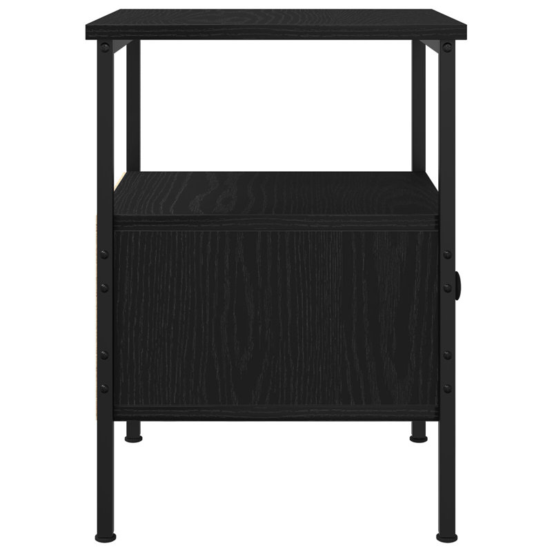 34cm W Manufactured Wood Bedside Table