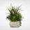 Faux Succulent in Cement Planter