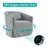 360-Degree Swivel Upholstered Armchair with Accent Pillow-359017569