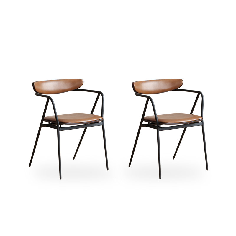 Chaise de salle à manger en fer