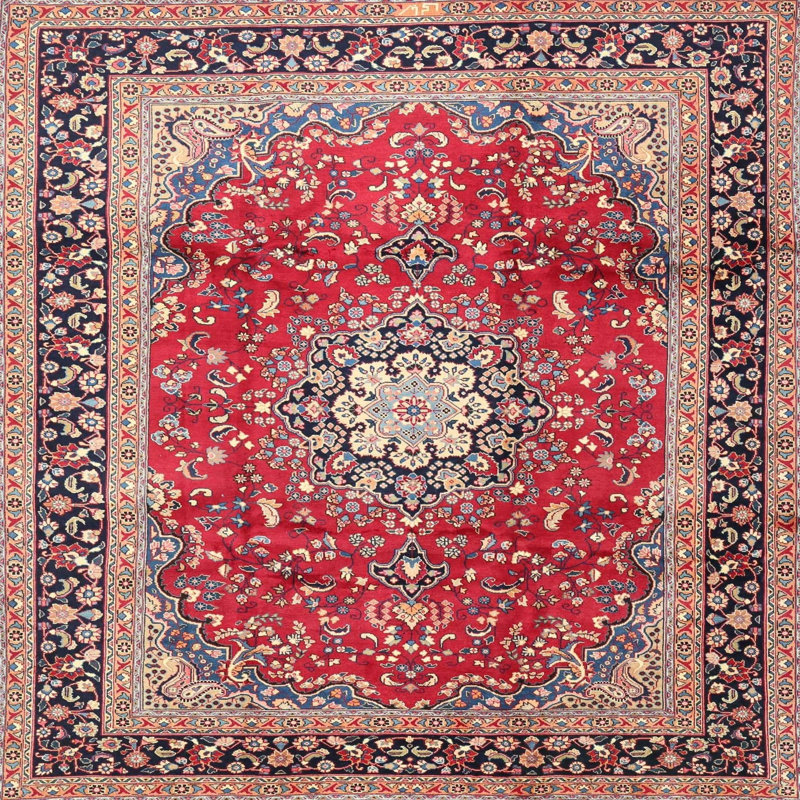 Oriental Indoor Rug, Square 8'