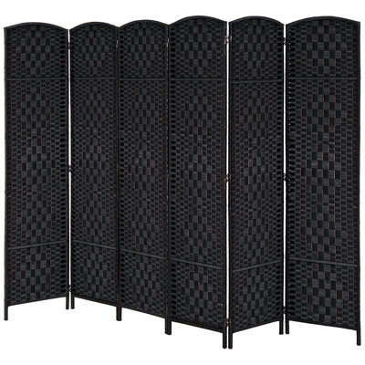 Room Divider 6 Ft Privacy Screen, Folding Privacy Screens Freestanding