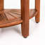 Charkita 16'' W Teak Corner Shower Bench