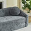 Canapés convertibles à compression, fauteuil inclinable 86 po Chenille