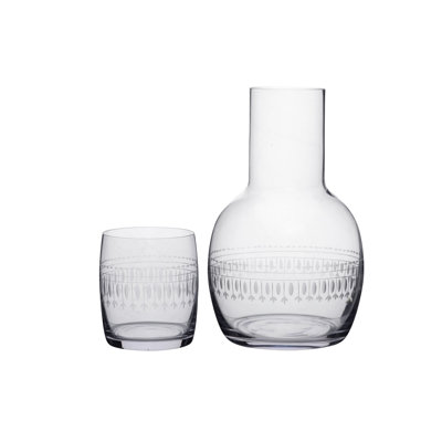2 - Piece Crystal Carafe Set