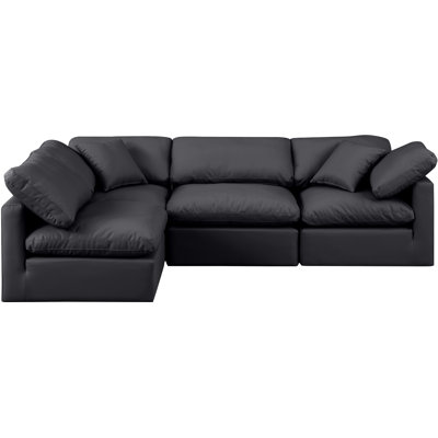 Itala Upholstered L-Shaped Sectional Reversible