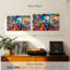 Bouddha en brique sur toile, ensemble de 3 pièces-1378449700
