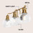 Gilbertson Metal/Seeded Glass Vanity Light-123430033-119335090