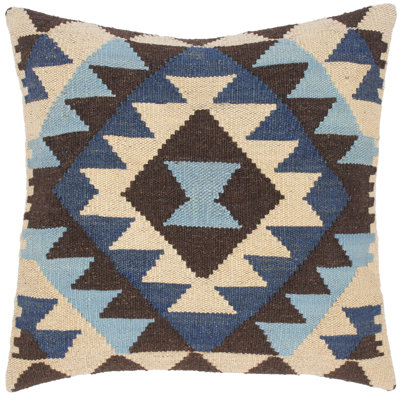 Housse et insert de coussin en laine tissé à la main Tiffany