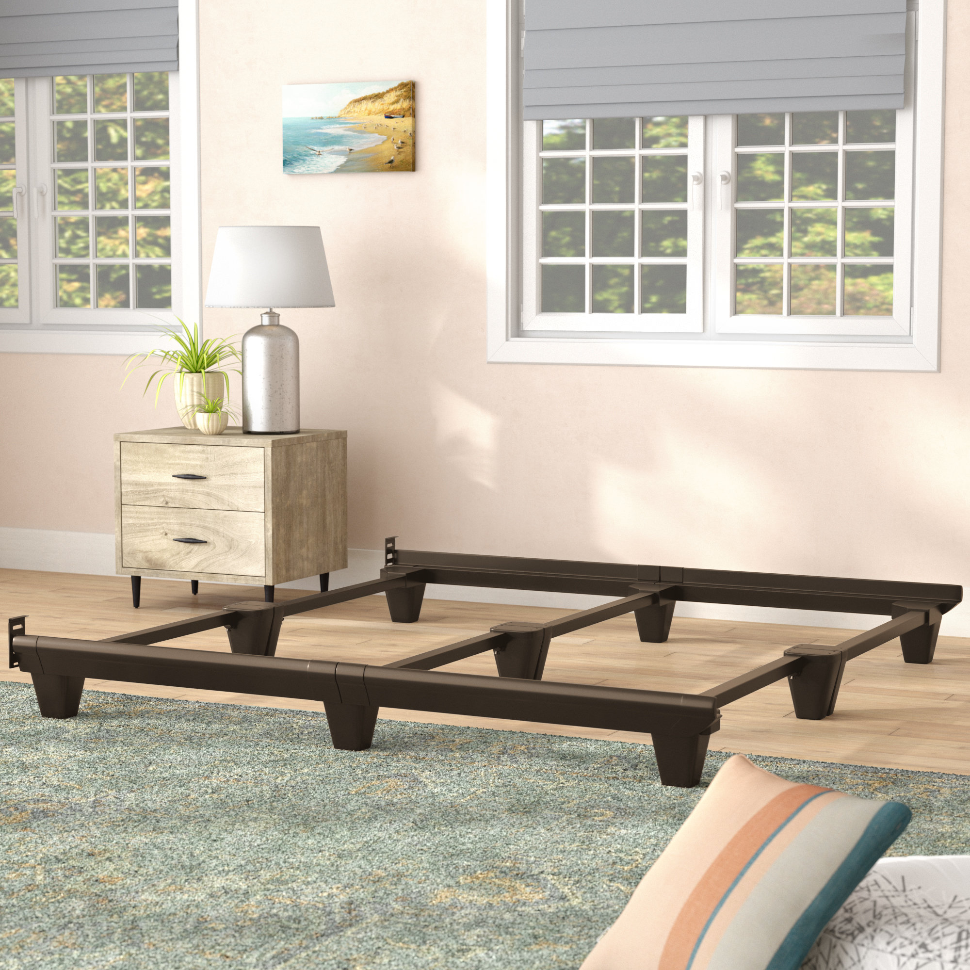 Alwyn Home Biggerstaff 10.25'' Folding Bed Frame & Reviews | Wayfair