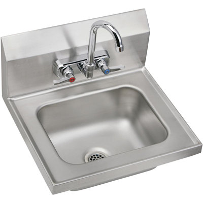 Elkay 17" Bathroom Sink with Faucet