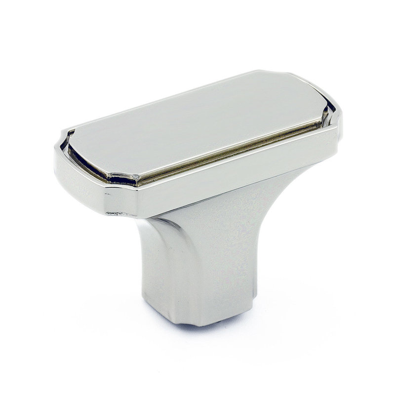 Expression Rectangle Knob, Nickel