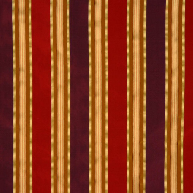 Tissu rayé Allure, rouge
