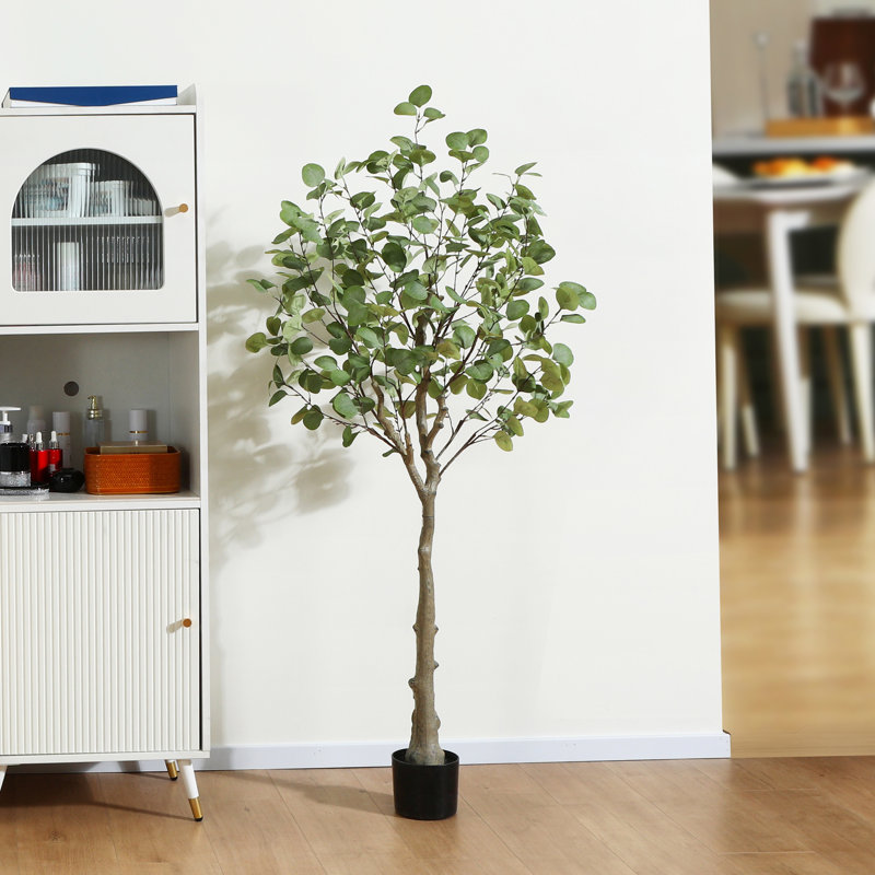 Arbre d'eucalyptus artificiel Adcock, H 71 po x l 30 po x P 30 po, 1