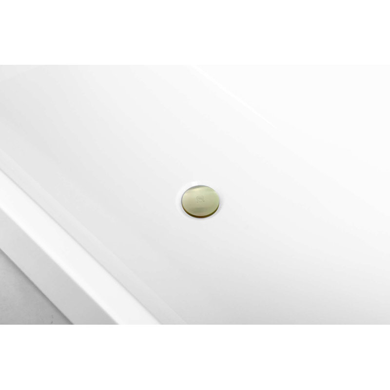 Turner 67" x 32" Freestanding Soaking Acrylic Bathtub