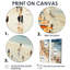 «Orange Umbrella Beach Day Tranquitt III - Beach Beach People», art mural-2028880579-2028880697-2028880696