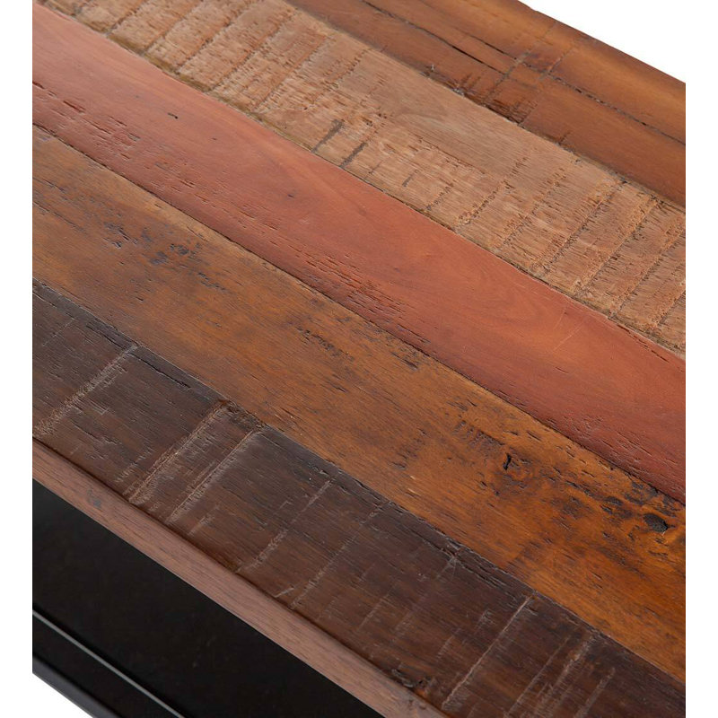 Banc de rangement en bois Cianha