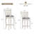 Swivel Upholstered Stool with Solid Wood Frame-1890804276-1890804275