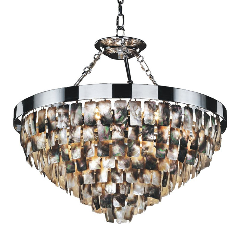 Mailbu 6 - Light Tiered Chandelier