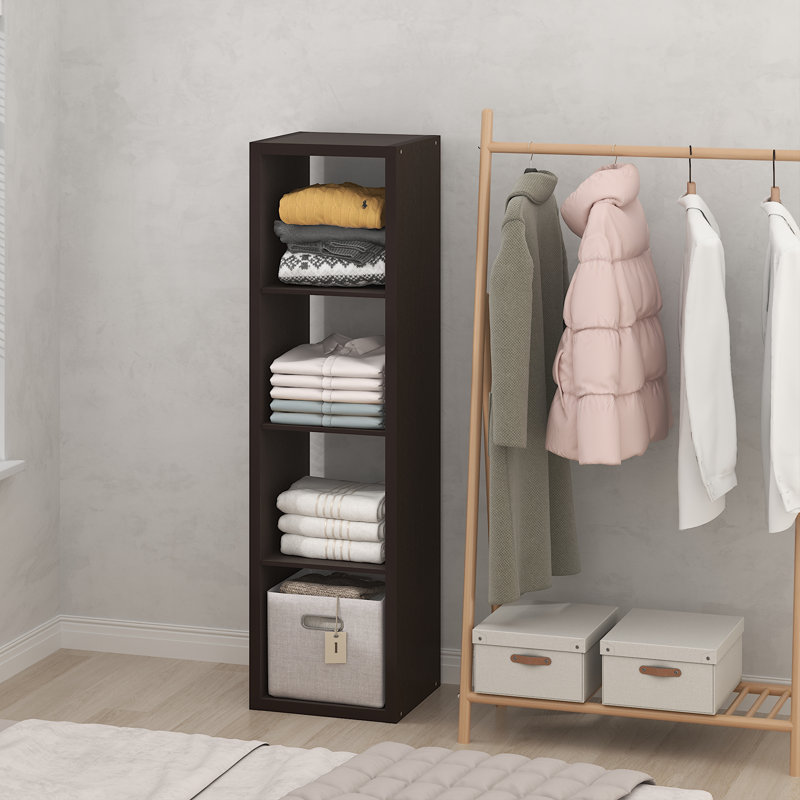 Heddy Shelving Unit, Dark Oak