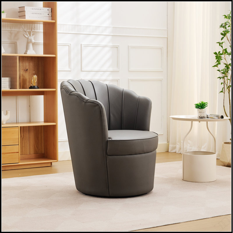Chaise de bureau Petal, Gris