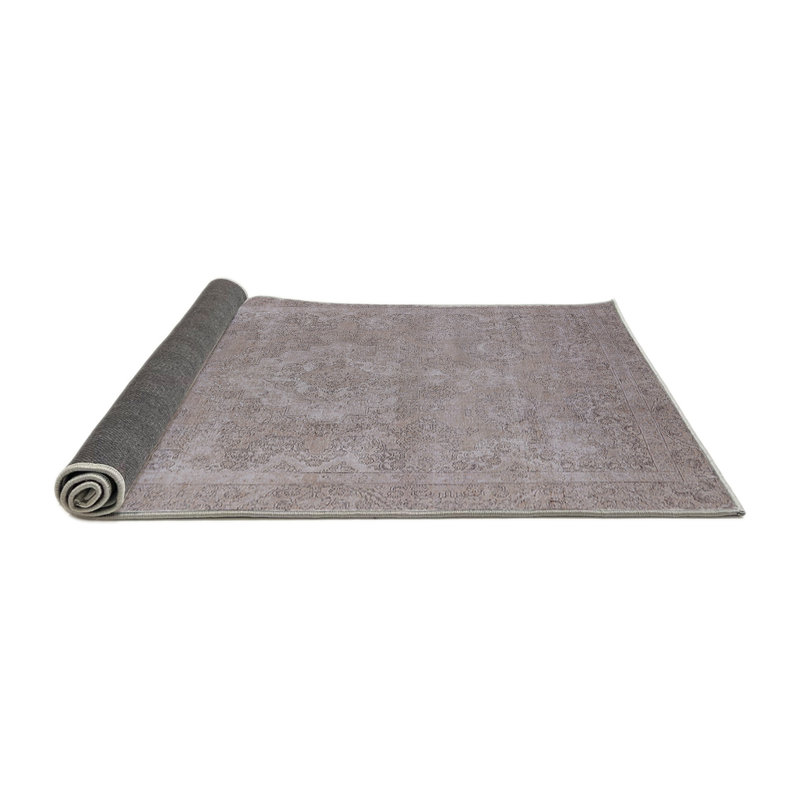 Tapis oriental gris Norvin, Rond 7 pi