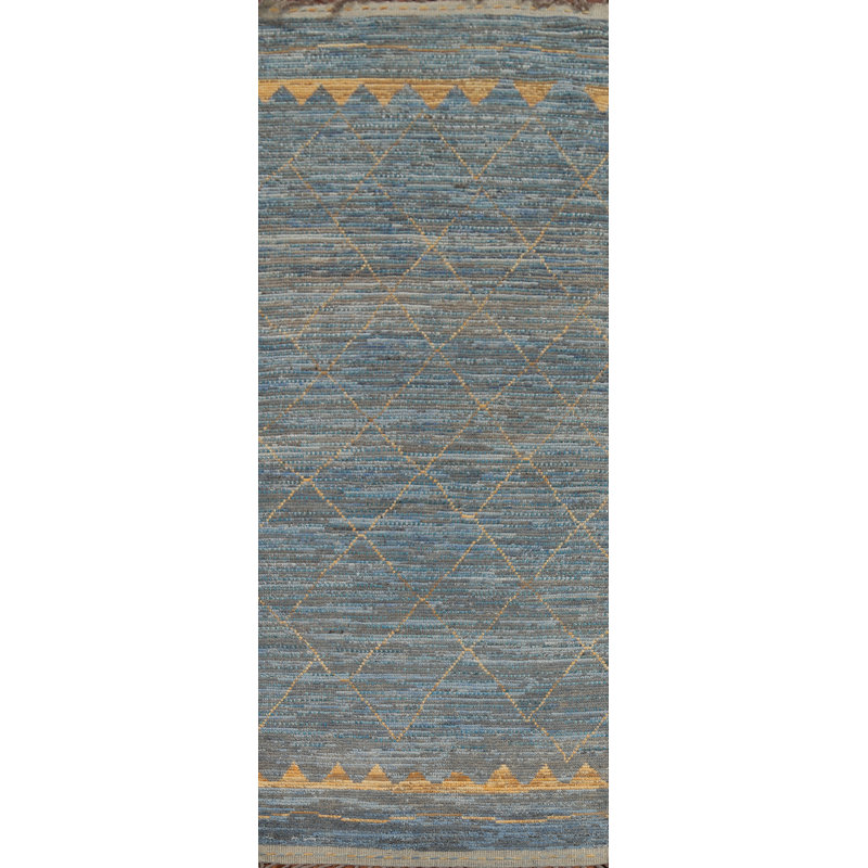 Tapis de couloir oriental marocain Trellis