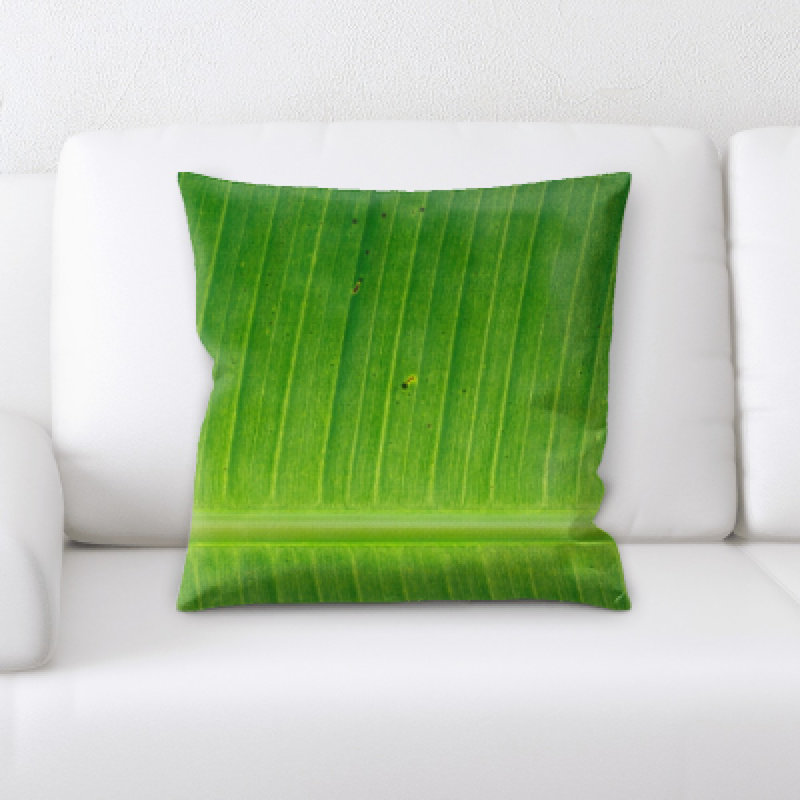 Microsuede Throw Pillow