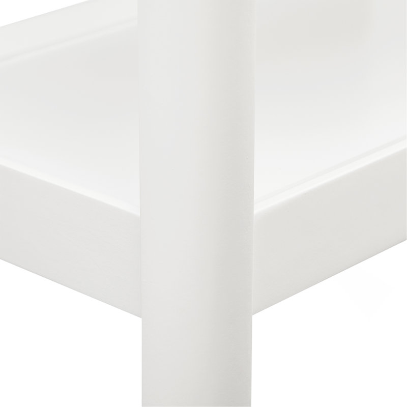 Yonda White Nightstand, White