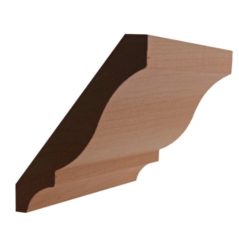 EWCR13 Crown, Cherry, 4.625" H x 0.75" W x 94" D