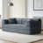 Tissu gris foncé