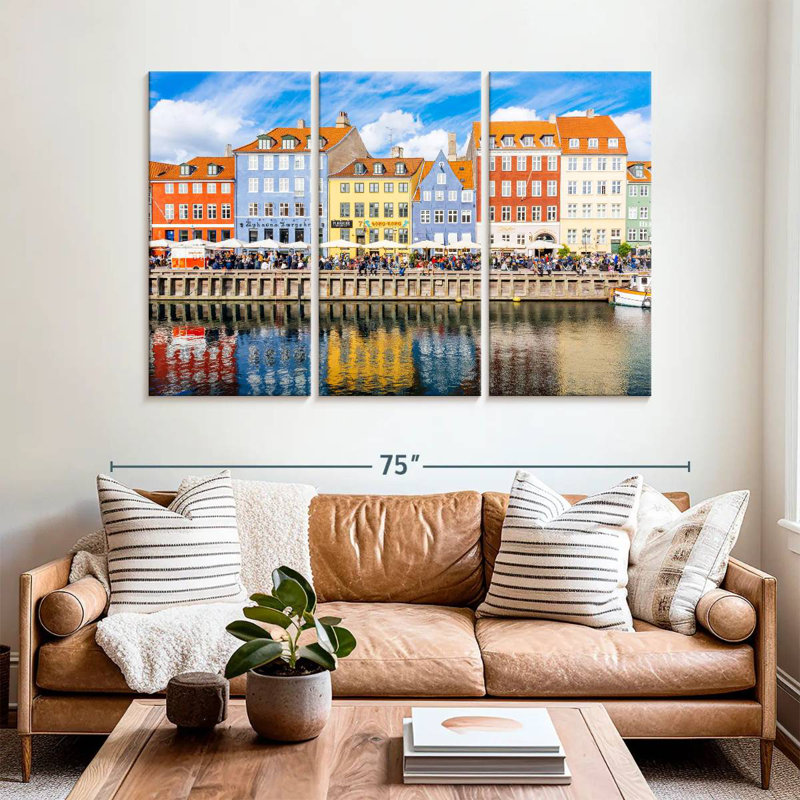 Résidence Nicci Nyhavn Copenhagen, H 42 po x l 65 po