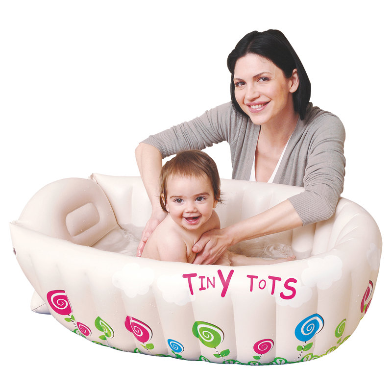 Piscine gonflable pour bébé 36 po avec capteur de chaleur et eau chaude