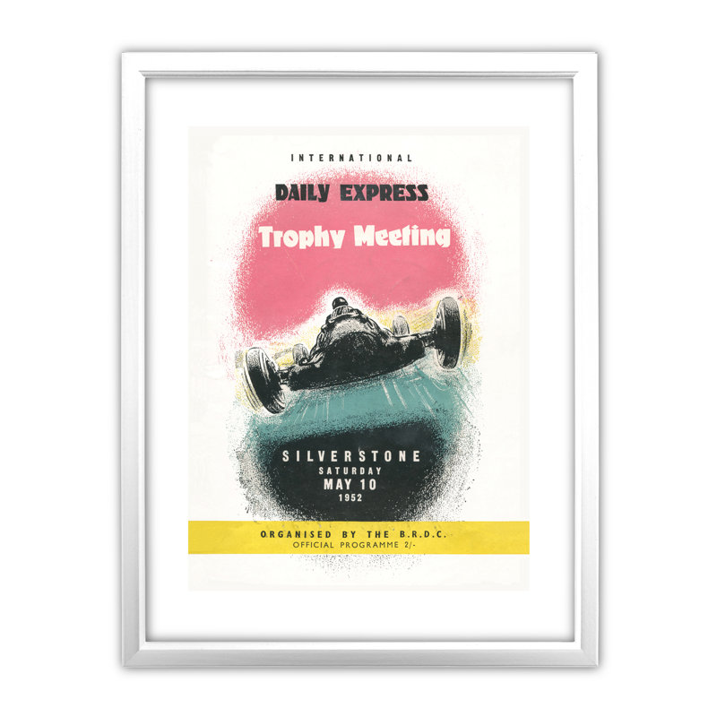 Single Picture Frame Print, White