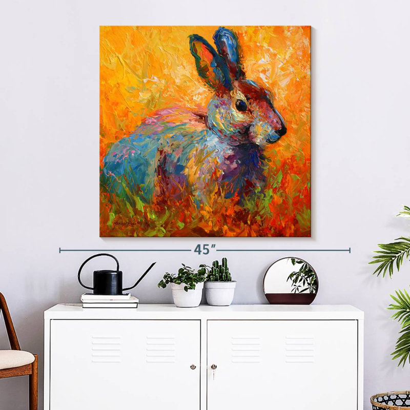 Brampt Adorable Bunny, 33" H x 33" W