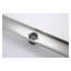 Drain de douche linéaire de 36 pouces avec couvre-tuile amovible, drain de plancher en acier inoxydable nickel brossé 304 avec crépine