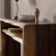 Console en bois massif de style moderne-126206374