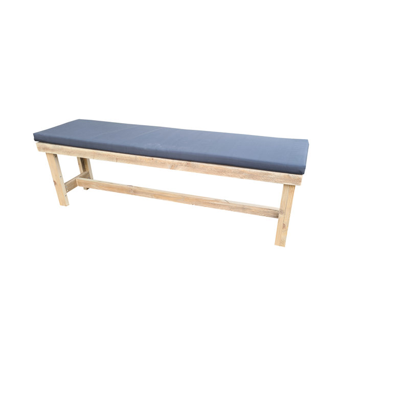 Menoher Manufactured Wood Garden Bench, 50 cm H x 200 cm W x 38 cm D