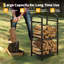 40cm W Stainless Steel Fireplace Grate-523668081